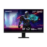 GIGABYTE GS27Q Advanced 27" QHD 2560x1440 IPS 180Hz 1ms (MPRT) AMD FreeSync 2x HDMI 2.0 1x Displayport 1.4 Gaming Monitor, GS27Q A-US