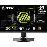 MSI MAG 27" 4K 3840x2160 Rapid IPS 160Hz 0.5ms (GtG) Height Adjustable  2x HDMI 2.1 1x DisplayPort 1.4a 1x Type-C Gaming Monitor, MAG 274UPF E2