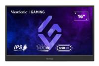 ViewSonic 15.6" FHD 1920x1080 IPS 144Hz Mobile Ergonomics USB-C MINI-HDMI Gaming Portable Monitor, VX1654