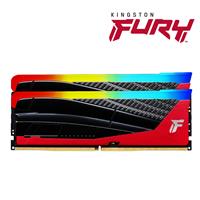 KINGSTON FURY Renegade RGB 48GB (2x24GB) DDR5 8000MHz CL36 Black 1.45V UDIMM - Desktop Memory - INTEL XMP (KF580C36RLAK2-48)