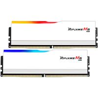 G.SKILL Ripjaws M5 RGB 64GB (2x32GB) DDR5 6000MHz CL30 White 1.4V UDIMM - Desktop Memory - INTEL XMP (F5-6000J3040G32GX2-RM5RW)