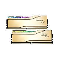 G.SKILL Trident Z5 Royal RGB 32GB (2x16GB) DDR5 7200MHz CL34 Gold 1.4V UDIMM - Desktop Memory - INTEL XMP (F5-7200J3445G16GX2-TR5G)