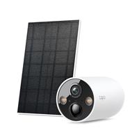 TP-Link, Tapo C425 KIT, Solar-Powered Security Camera Kit w/10000 mAh battery, 2K QHD