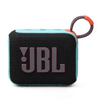 JBL Go 4 Ultra-Portable Waterproof Bluetooth Speaker, Black/Orange | IP67 | with big JBL Pro Sound, Punchy Bass & Bold Styling