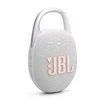 JBL Clip 5 Ultra-Portable Waterproof Speaker with Carabiner, White