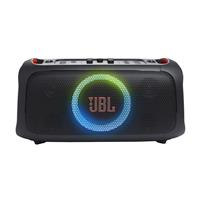 JBL PartyBox On-The-Go Essential Portable Party Speaker with built-in lights & wireless mic, Black