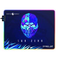 CYBEART | Sub Zero - Mortal Kombat Gaming Mouse Pad | Large Premium RGB LED Licensed Gaming Mouse Pad (450 x 350 x 4mm / Aurora Series)