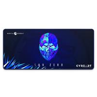 Cybeart | Sub Zero - Mortal Kombat Gaming Desk Mat (XXL - 900x400x4mm) | Waterproof, Never Slip Base, Stitched Edges, Esports Grade