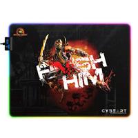 CYBEART | Mortal Kombat - Finish HIM Gaming Mouse Pad | Large Premium RGB LED Licensed Gaming Mouse Pad (450 x 350 x 4mm / Aurora Series)