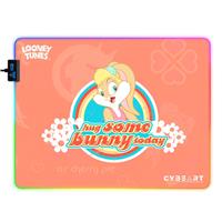 CYBEART | Lola Bunny - Looney Tunes Gaming Mouse Pad | Large Premium RGB LED Licensed Gaming Mouse Pad (450 x 350 x 4mm / Aurora Series)