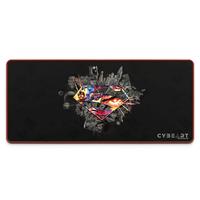 CYBEART | Superman Shield Emblem Gaming Desk Mat | XXL Premium Licensed Gaming Mouse Pad (900 x 400 x 4mm / Rapid Series)