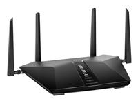 NETGEAR Nighthawk (RAX50-100CNS) AX5400 6-Stream Dual-Band Wireless Wi-Fi 6 Router, 2.40 GHz ISM Band, 5 GHz UNII Band, 4 x Antenna(4 x External), 675 MB/s Wireless Speed, 4 x Network Port, 1 x Broadband Port, USB, Gigabit Ethernet, VPN Supported