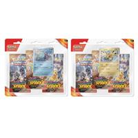 Pokémon TCG: Scarlet & Violet SV08 SURGING SPARKS 3-PACK BLISTER (Pokemon Trading Cards Game)