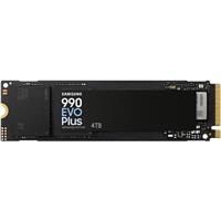 SAMSUNG 990 Evo Plus  4TB M.2 NVMe PCIe  Gen 4.0 x4 / 5.0 x2 Solid State Drive, Read:7,250 MB/s, Write 6,300 MB/s (MZ-V9S4T0B/AM)