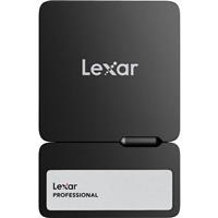 Lexar Professional Go Portable SSD with Hub, SL400(Model), 2TB, Black (LSL400S002T-RNBNU)