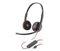 HP Poly Blackwire 3220 Stereo USB-C Headset + /A adapter - 93S87AA