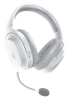 RAZER Barracuda X Wireless Gaming & Mobile Headset (PC, PlayStation, Switch, Android, iOS): 2.4GHz Wireless + Bluetooth - Lightweight - 40mm Drivers - Detachable Mic - 50 Hr Battery - Mercury White(RZ04-04430200-R3U1)