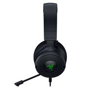 RAZER Kraken V4 X - Wired PC Gaming Headset, TriForce 40mm Drivers, Retractable Cardioid Mic, 7.1 Surround Sound, Chroma RGB, for PC - console & phones via USB-C-Black(RZ04-05180100-R3U1)