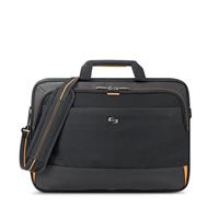 SOLO New York Focus 17.3" Laptop Briefcase, Black (UBN300-4)