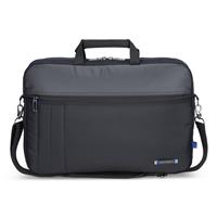 NEXTECH 17.3" Slim Business Briefcase with Laptop Compartment, Black - NXT011