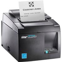 Star Micronics TSP143IIIU Direct Thermal Monochrome Receipt Printer - USB Gray - USB Cable & Power Adapter included (39472310) | 2.83" Print Width - 0.5 Second Mono - 203 dpi - 3.3" Roll Diameter - 3.15" (80 mm) Label Width - Device and  MFI USB Ports