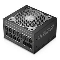 Super Flower Leadex V Platinum Pro 1000W Platinum Power Supply with Universal 9-pin Super Connectors, Black