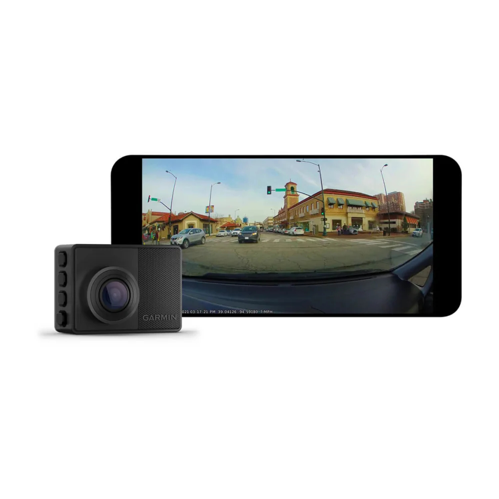 Caméra de tableau de bord Garmin Dash Cam™ 67 W 1440p avec champ de vi