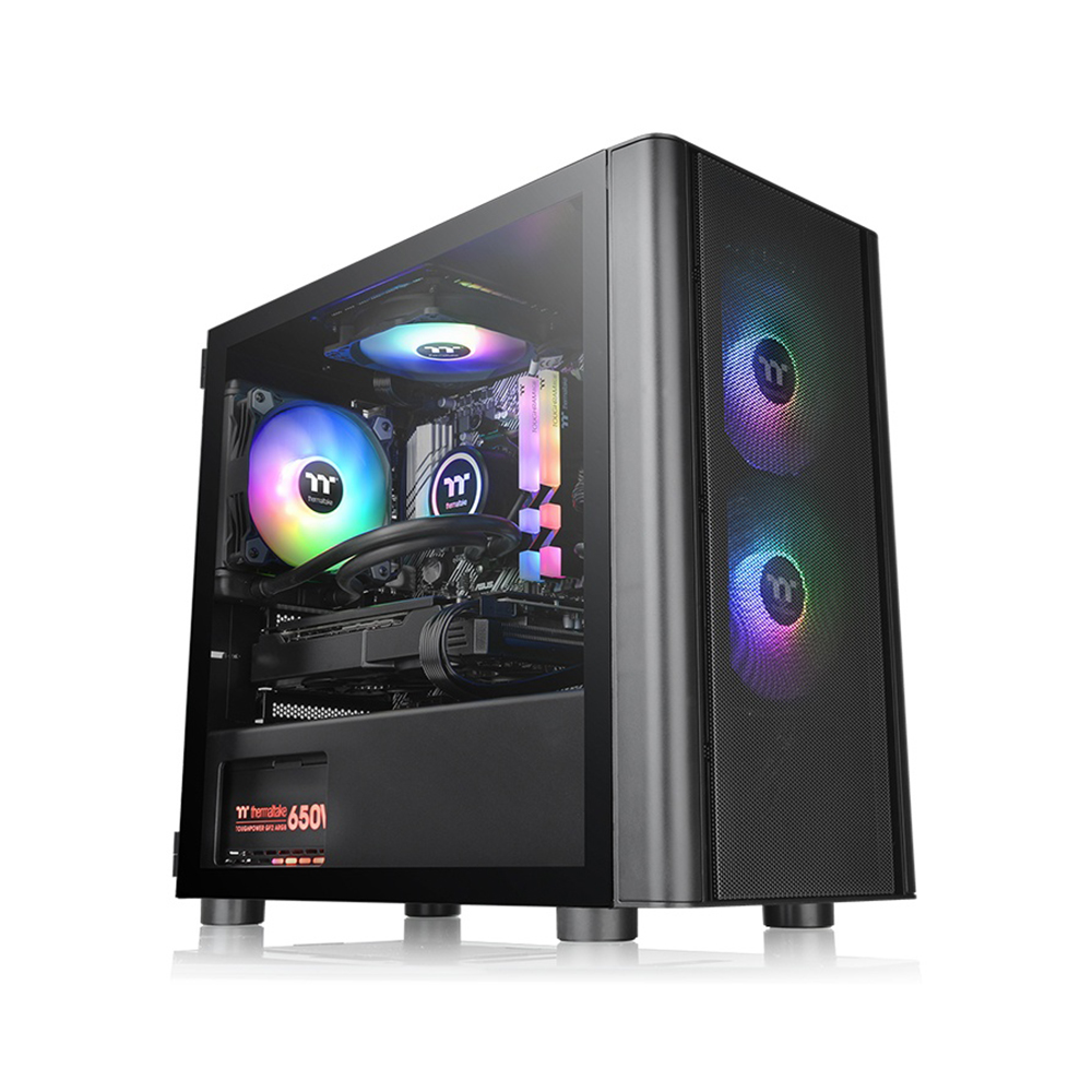 THERMALTAKE V150 TG  ARGB Breeze Edition Micro ATX Chassis