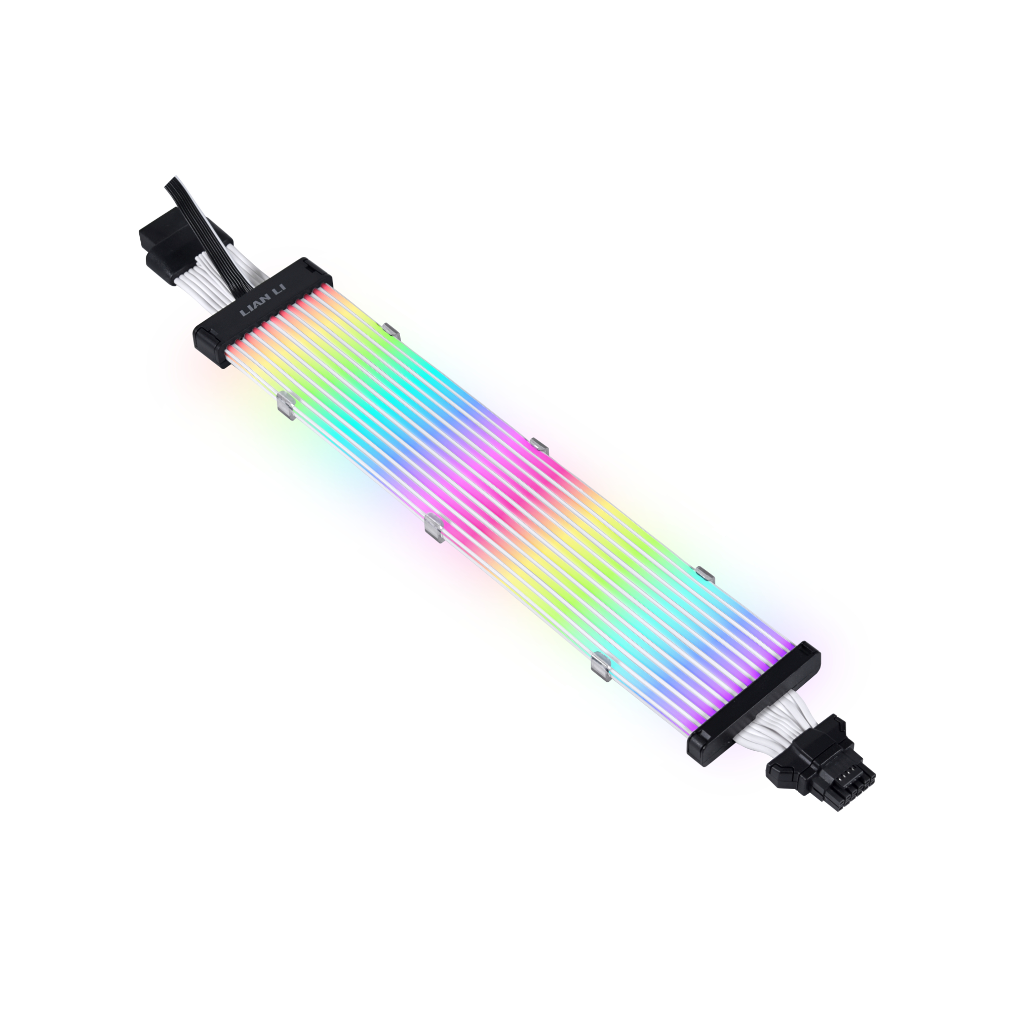 Lian Li Strimer Plus V2 - 12+4 broches à 12+4 broches, 12 guides de lumière, 162 LED