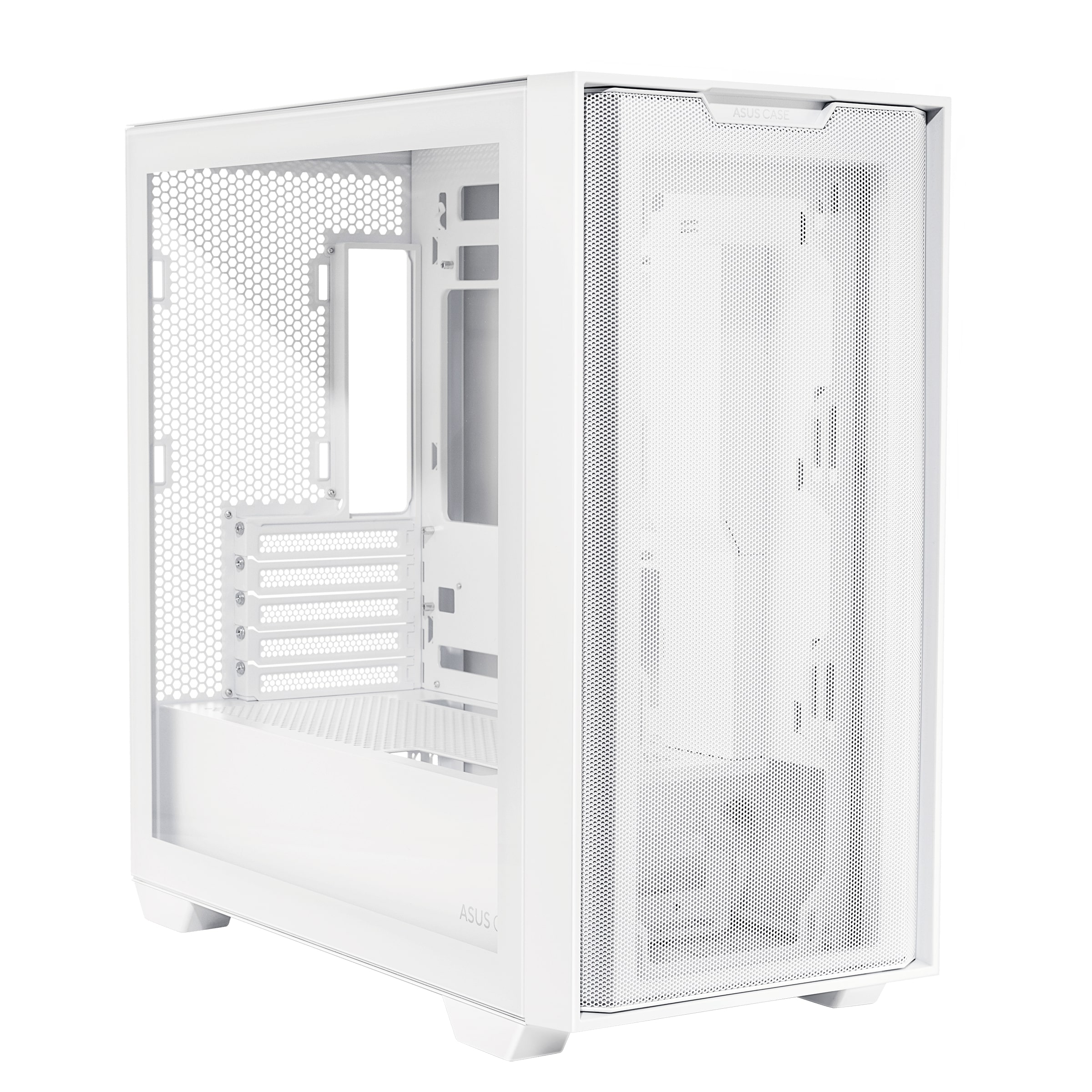 Asus A21 Boîtier d'ordinatuer Micro-ATX, Blanc