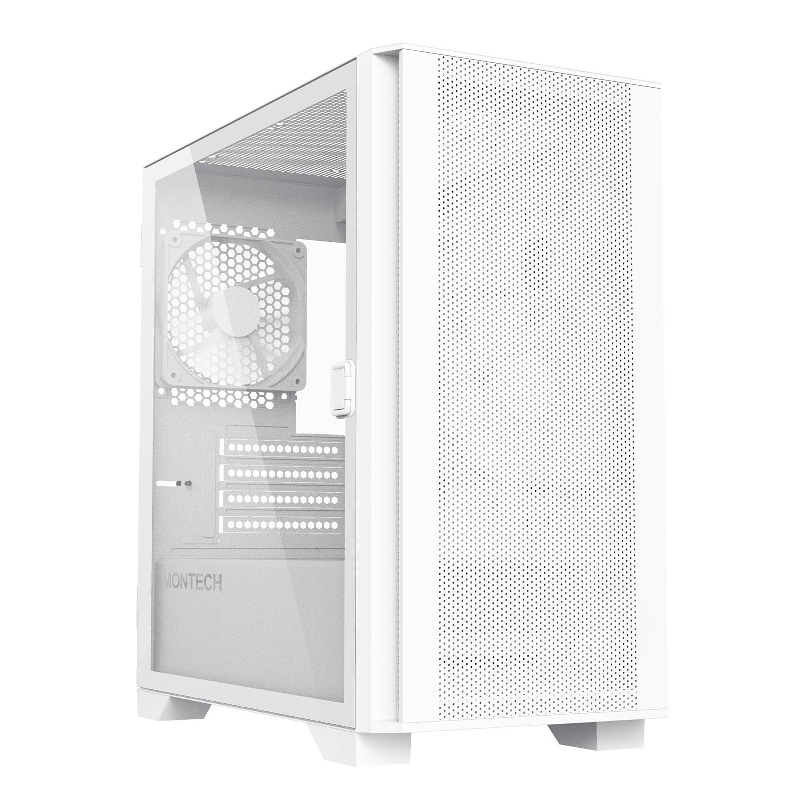 Montech AIR 100 LITE Boîtier d'ordinateur mATX, Blanc