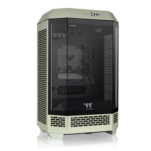 THERMALTAKE The Tower 300 Boîtier d'ordinateur Vert matcha