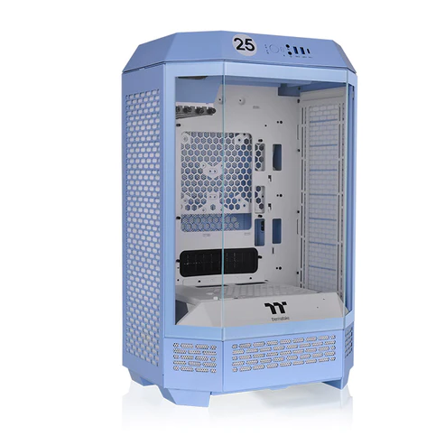THERMALTAKE The Tower 300 Boîtier d'ordinateur Bleu hortensia