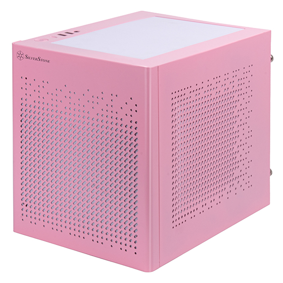 SilverStone SUGO 16 Solid Panel Mini ITX Tower Pink