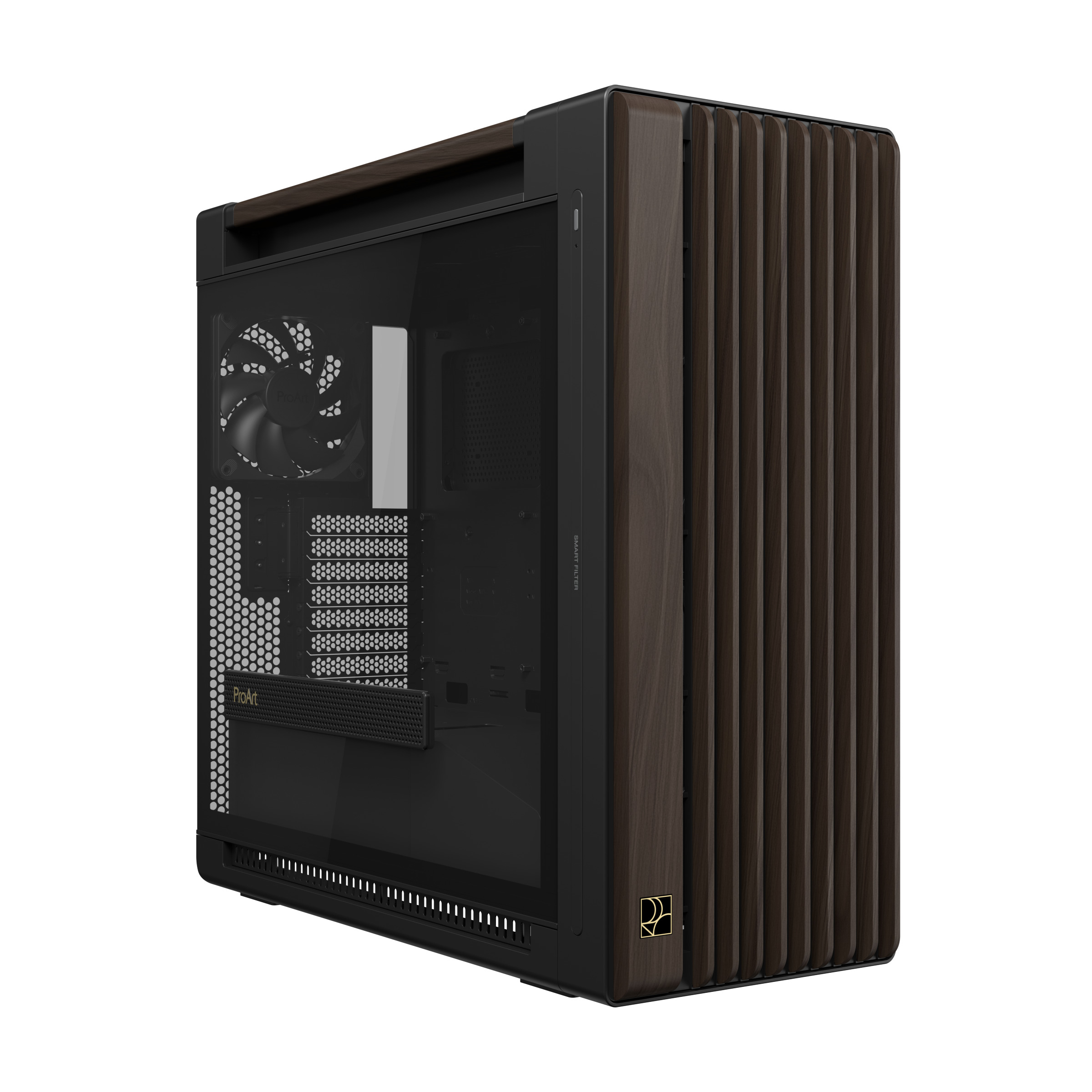 ASUS PROART PA602 WALNUT WOOD TG PWM MODERN Black