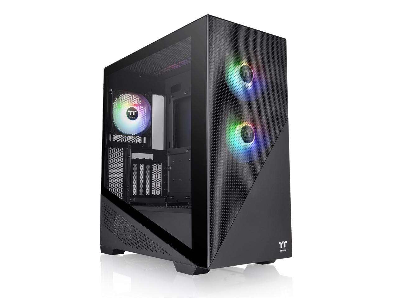 THERMALTAKE Divider 370 TG Boîtier d'ordinateur ARVB, Noir