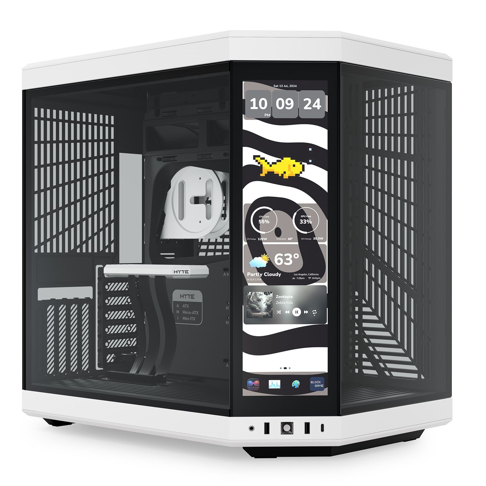 HYTE Y70 Touch Infinite Case, Panda