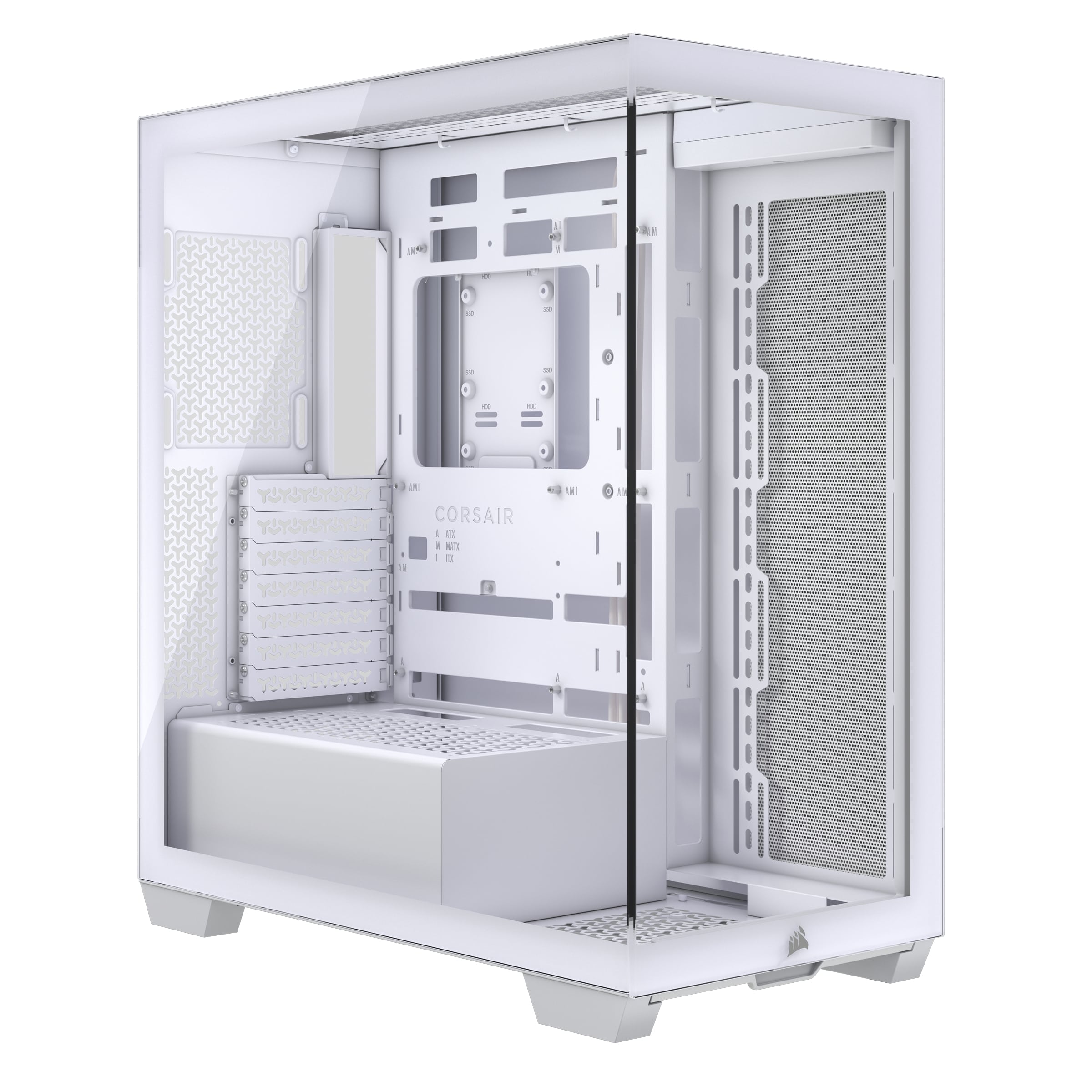 CORSAIR Tour moyenne en verre trempé 3500X