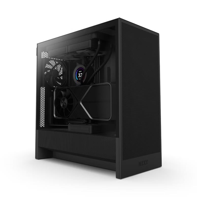 NZXT H5 Flow Boîtiers PC moyen-tour, Noir
