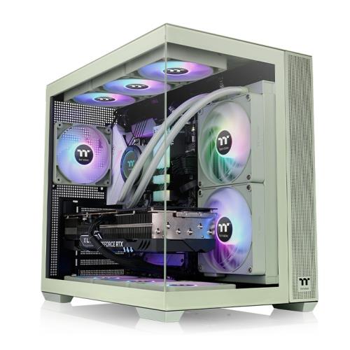 THERMALTAKE View 380 TG ARGB Vert Matcha/Vert Matcha/Win/SPCC/Verre Tr