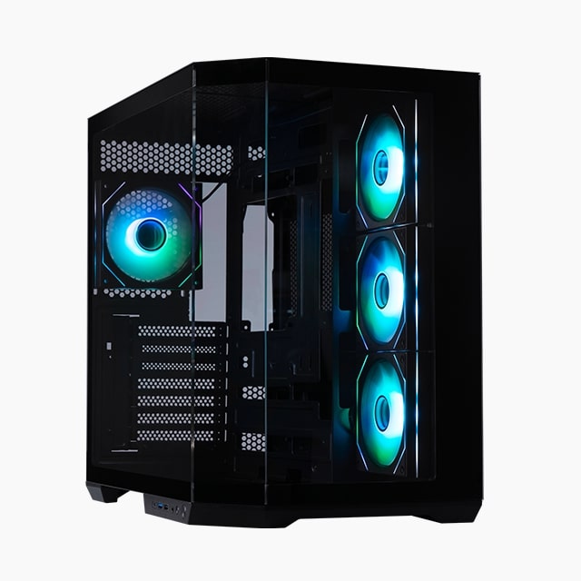 BitFenix T10 EATX Cases-CUBE 4*120mm ARGB + Controller ARGB, Black