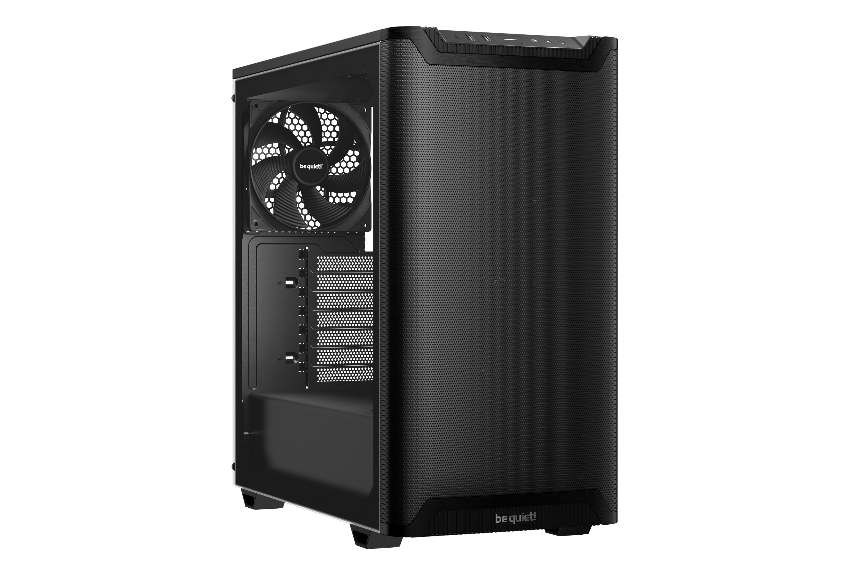 be quiet! Pure Base 501 Airflow Window ATX PC Case, Black