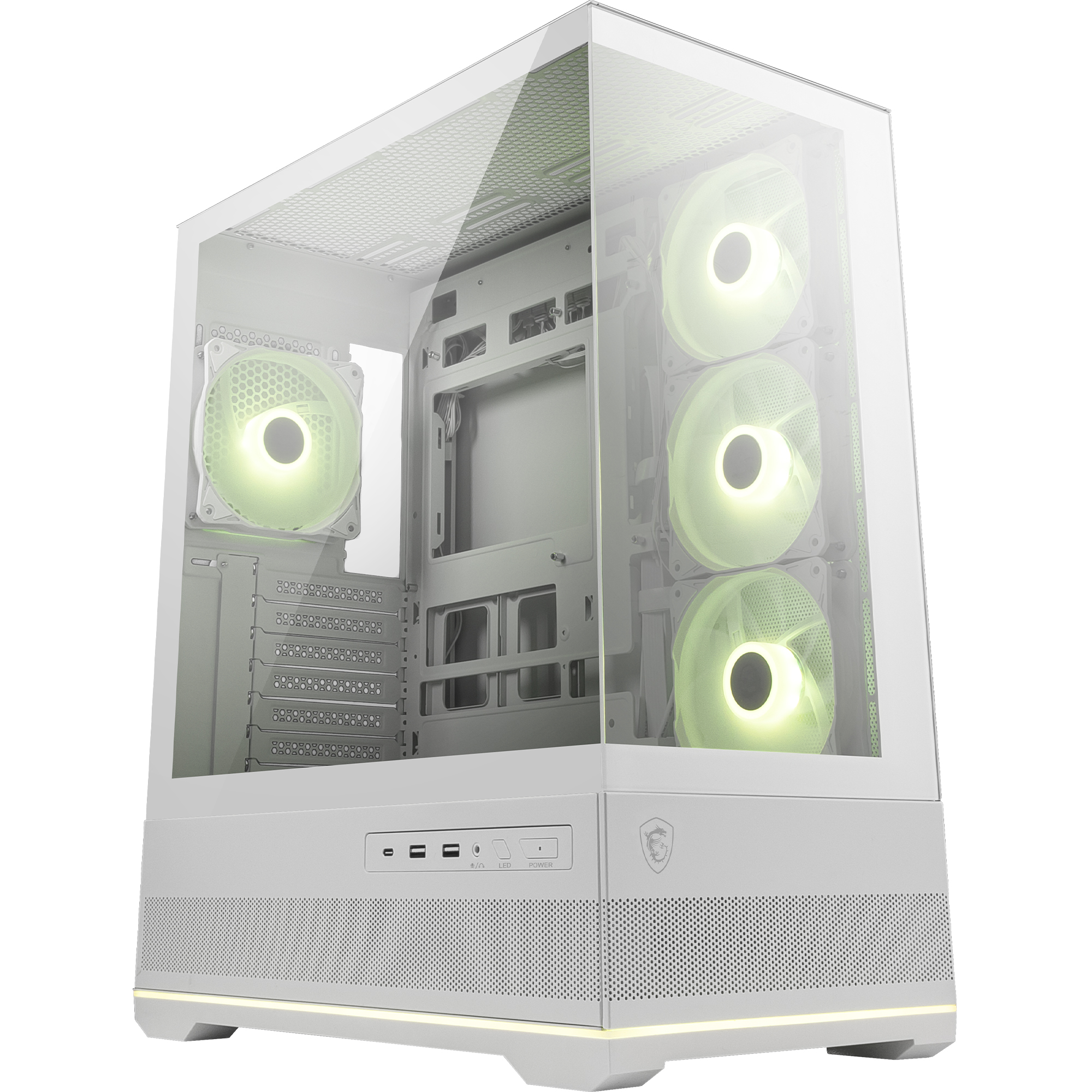 MSI MAG PANO 110R PZ WHITE Mid-Tower Case