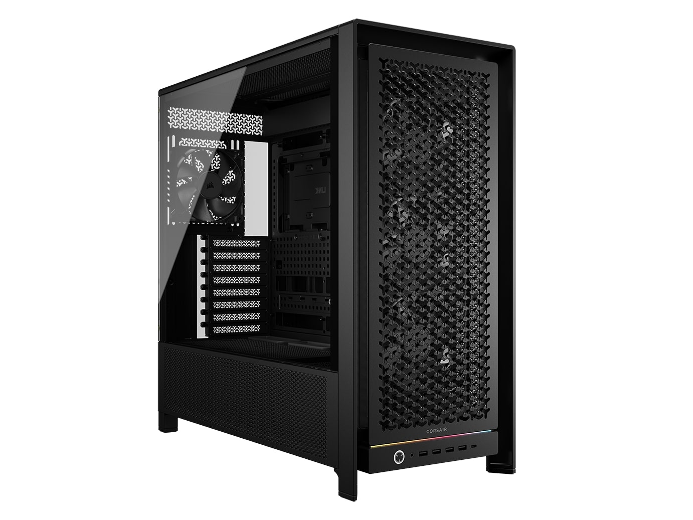CORSAIR FRAME 5000D RS Modular Mid-Tower PC Case, Black