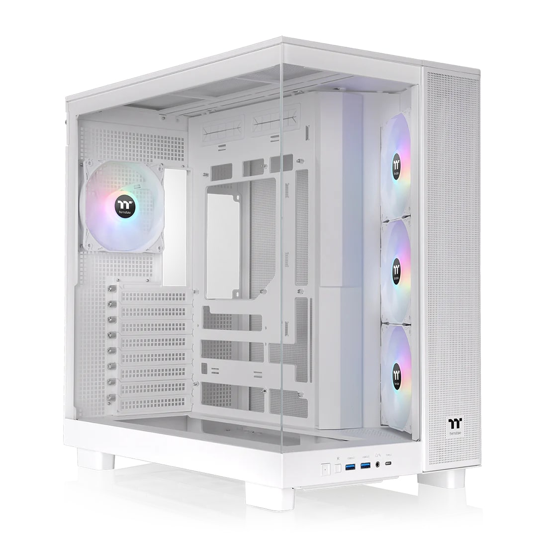 THERMALTAKE View 380 XL TG ARGB Snow Mid Tower case