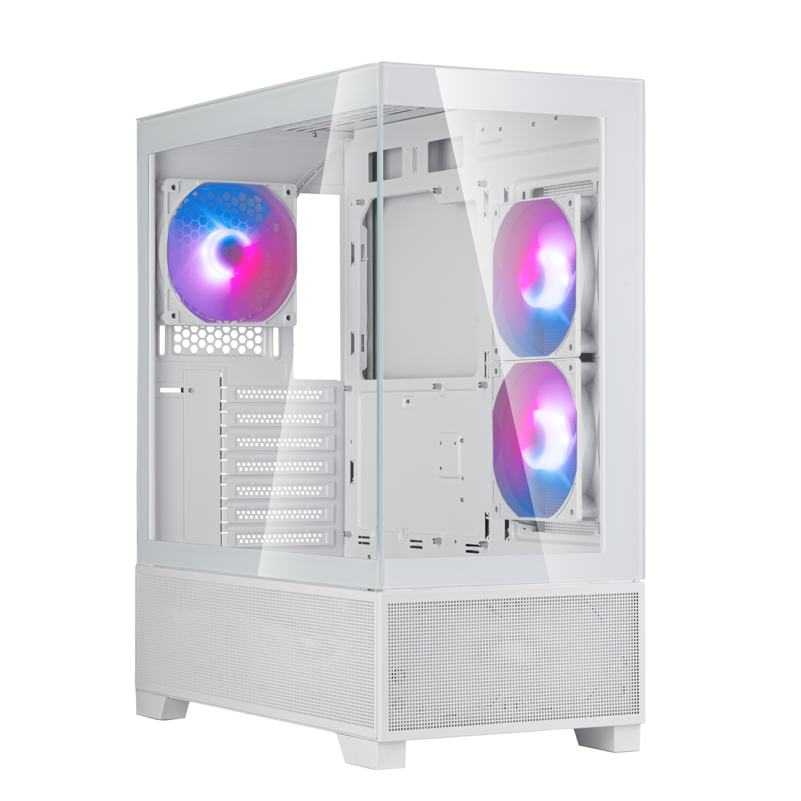 SilverStone Lucid 05 Panoramic Mid Tower White