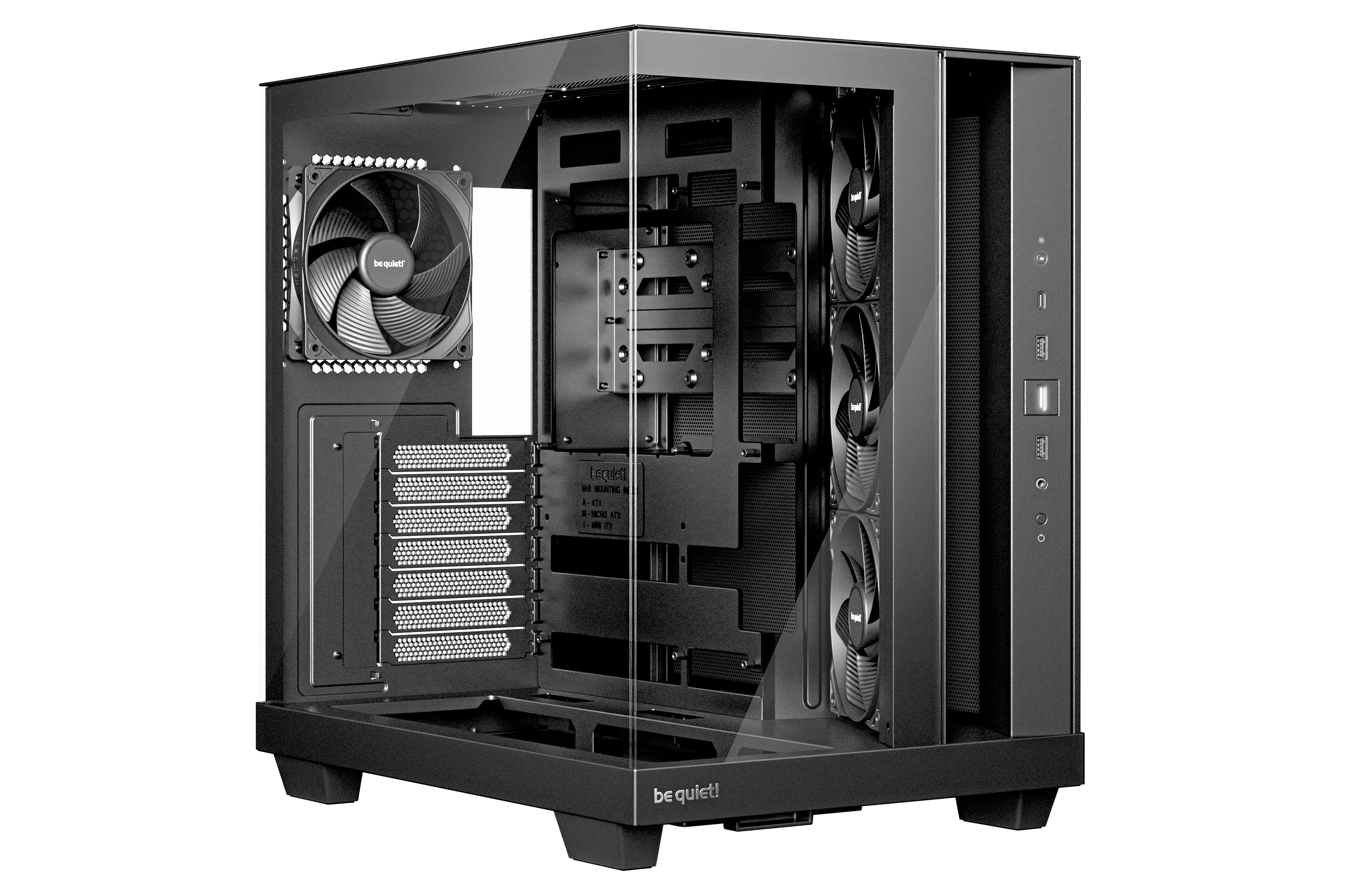 be quiet! LIGHT BASE 500 Noir