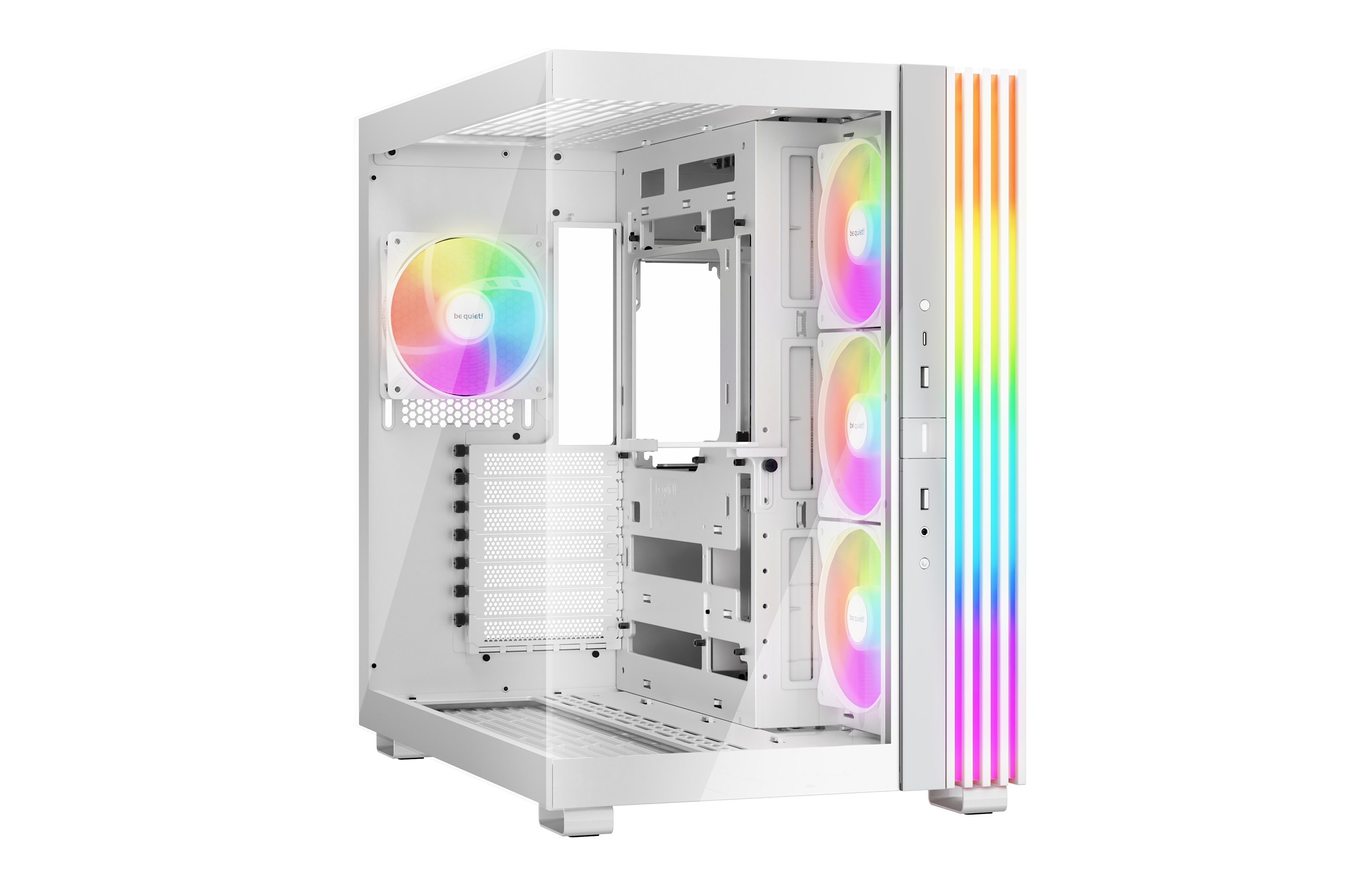 be quiet! LIGHT BASE 600 LX ATX RGB Case, White