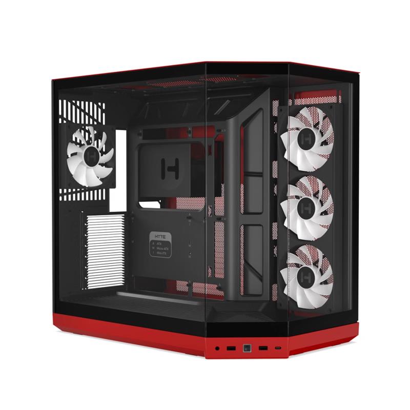 HYTE Y50 RGB Rouge
