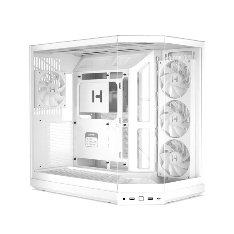 HYTE Y50 RGB Snow White(Open Box)